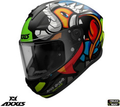 Casca Moto Full-Face/Integrala Draken S Parrot A1 Matt Black 24