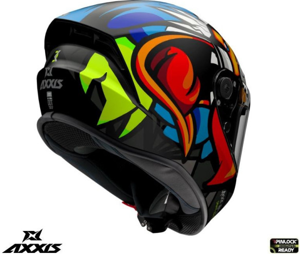 Casca Moto Full-Face/Integrala Draken S Parrot A1 Matt Black 24
