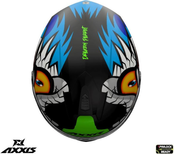 Casca Moto Full-Face/Integrala Draken S Parrot A1 Matt Black 24