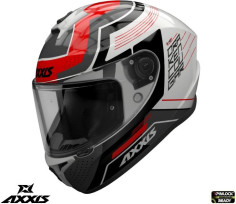 Casca Moto Full-Face/Integrala Draken S Cougar A5 Glossy Red 24