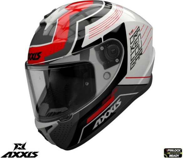 Casca Moto Full-Face/Integrala Draken S Cougar A5 Glossy Red 24