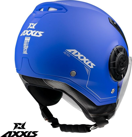 Casca Moto Open-Face/Jet Metro A7 Matt Blue 24