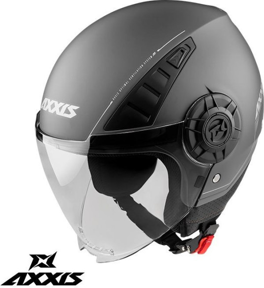 Casca Moto Open-Face/Jet Metro A2 Matte Titanium 24