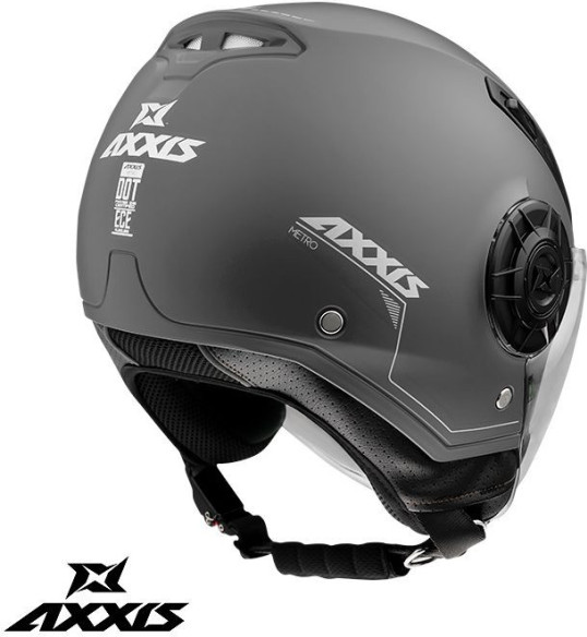 Casca Moto Open-Face/Jet Metro A2 Matte Titanium 24