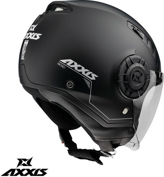 Casca Moto Open-Face/Jet Metro A1 Matte Black 24