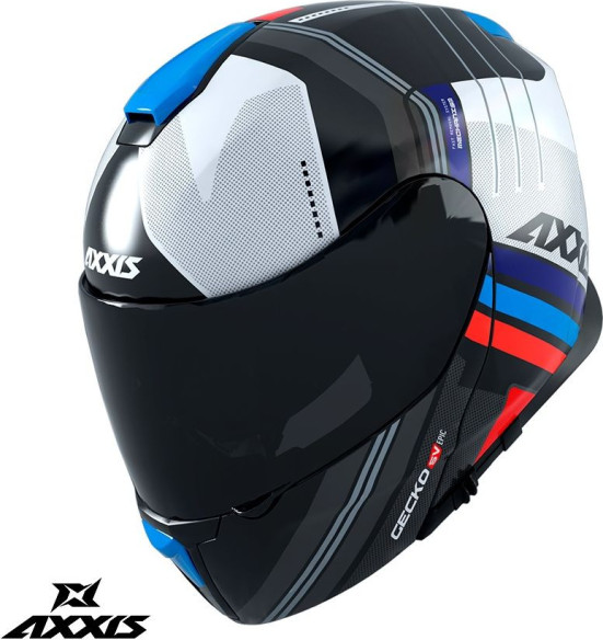 Casca Moto Flip-Up Gecko Sv Epic B7 Glossy Blue 24
