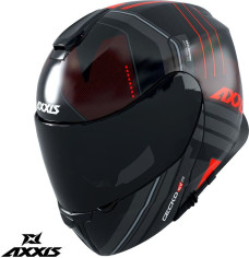 Casca Moto Flip-Up Gecko Sv Epic B5 Matt Fluo Red 24