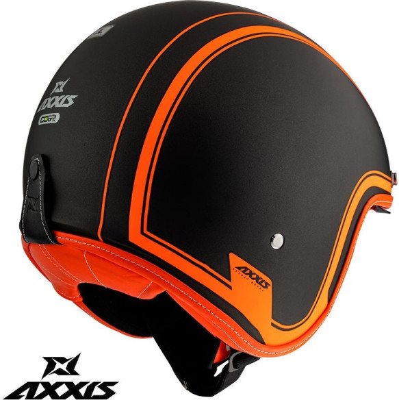 Casca Open-Face/Jet Sv Royal A4 Fluo Matt Orange 24