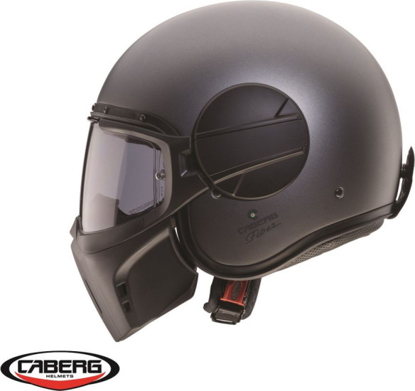 Casca Moto Open-Face/Jet Ghost Matt Gun Metal 24