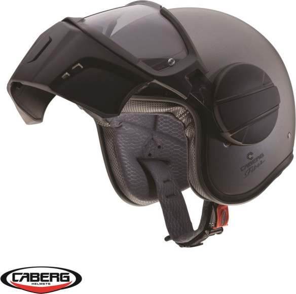 Casca Moto Open-Face/Jet Ghost Matt Gun Metal 24