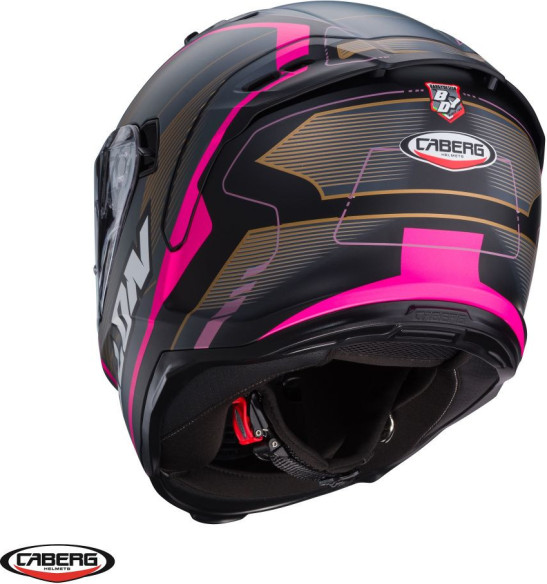 Casca Moto Full-Face/Integrala Avalon X SV Optic L9 Matt Black/Pink 24