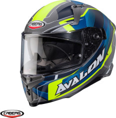 Casca Moto Full-Face/Integrala Avalon X SV Optic L8 Matt Grey/Blue/Yellow 24