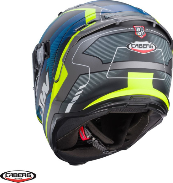 Casca Moto Full-Face/Integrala Avalon X SV Optic L8 Matt Grey/Blue/Yellow 24