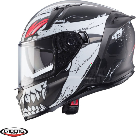 Casca Moto Full-Face/Integrala Avalon X SV Punk K8 Matt Grey/White/Red 24