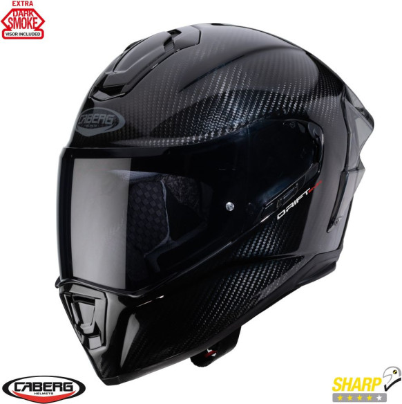 Casca Moto Full-Face/Integrala Drift Evo Carbon Pro Glossy Black 24