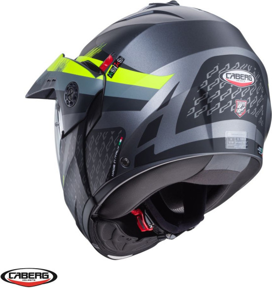 Casca Moto Flip-Up Tourmax X SV Sarabe L1 Matt Black/Fluo Yellow 24