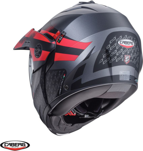 Casca Moto Flip-Up Tourmax X SV Sarabe L2 Matt Black/Red 24