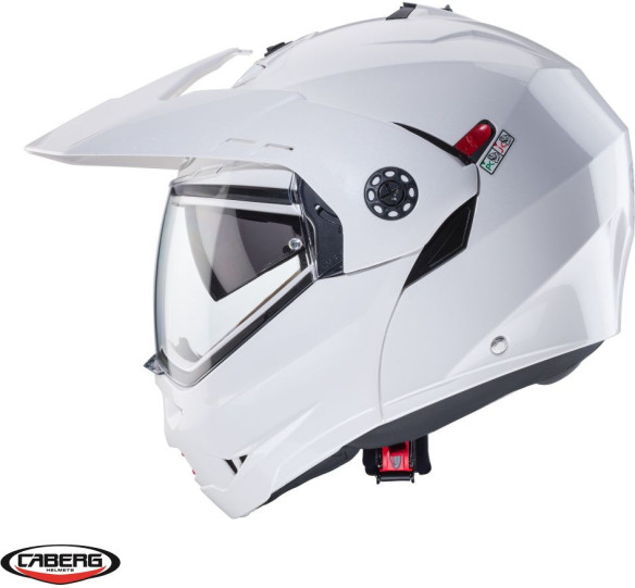 Casca Moto Flip-Up Tourmax X SV Glossy White 24