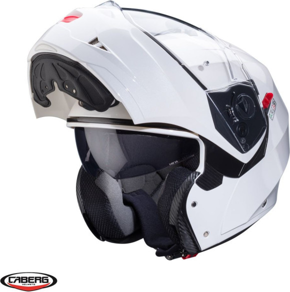 Casca Moto Flip-Up Duke X SV Glossy White 24