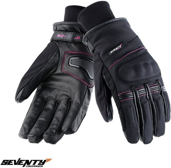Manusi Moto Textile Dama SD-C31 WinterTex Black/Pink 24