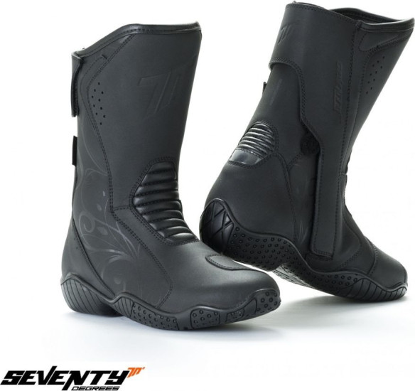 Ghete Moto Touring Dama SD-BT9 Black 24