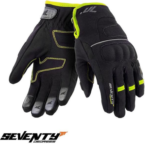 Manusi Moto Textile Dama SD-C45 WinterTex Black/Yellow 24