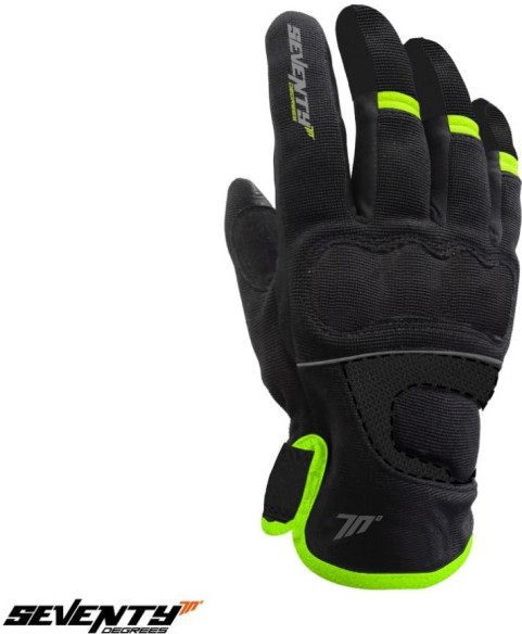 Manusi Moto Textile Dama SD-C45 WinterTex Black/Yellow 24