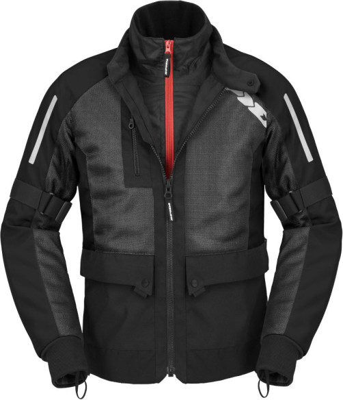 Geaca Moto Textila Net H2OUT Black