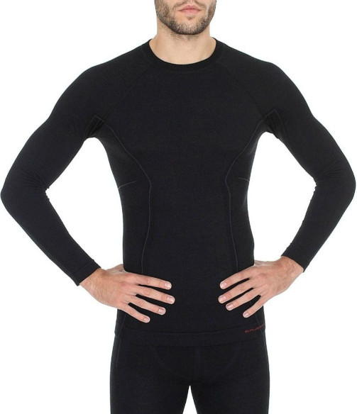 Bluza Termica Active Wool Black BRLS12820LC