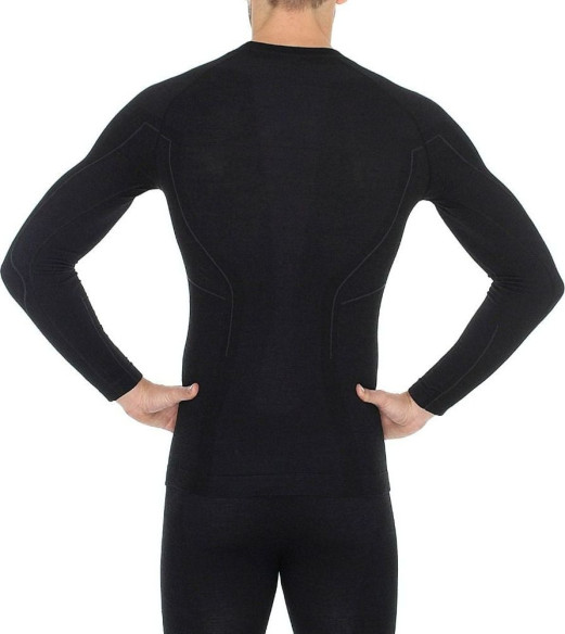 Bluza Termica Active Wool Black BRLS12820LC