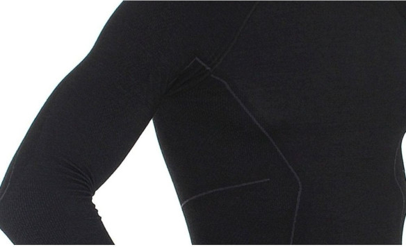 Bluza Termica Active Wool Black BRLS12820LC