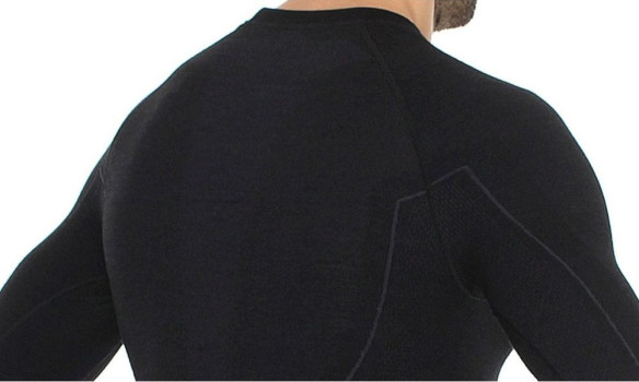 Bluza Termica Active Wool Black BRLS12820LC