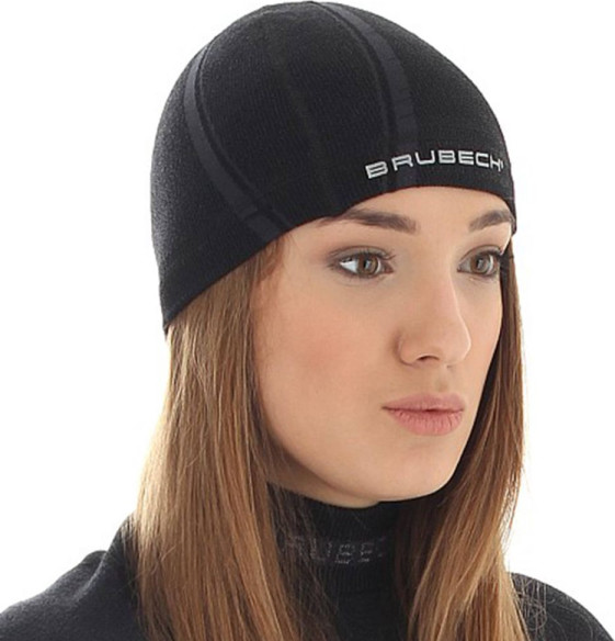 Caciula Lana Uni Active Wool Black BRHM1008US