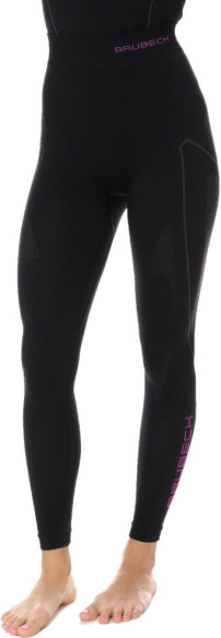 Pantaloni Termici Dama Black/Pink BRLE11870A
