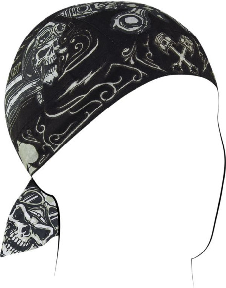 Bandana Flydanna Cotton Biker Skull Z712