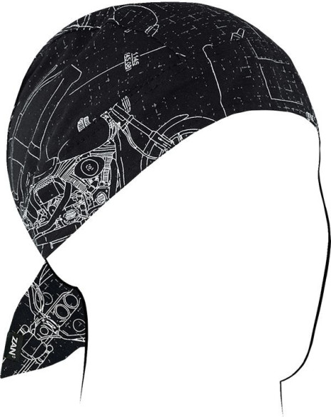 Bandana Flydanna Cotton Moto Bluepr Z623