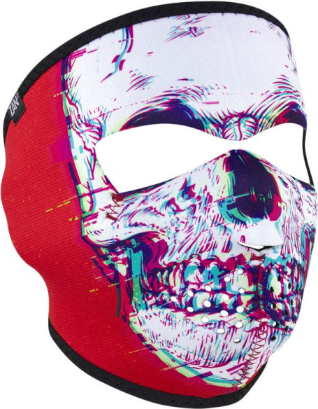 Masca Fata Glitch Skull Wnfm471