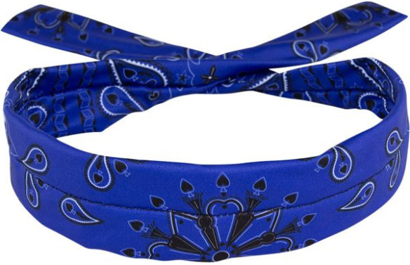 Bandana Cooldanna Poly Bl Paisley Dp111