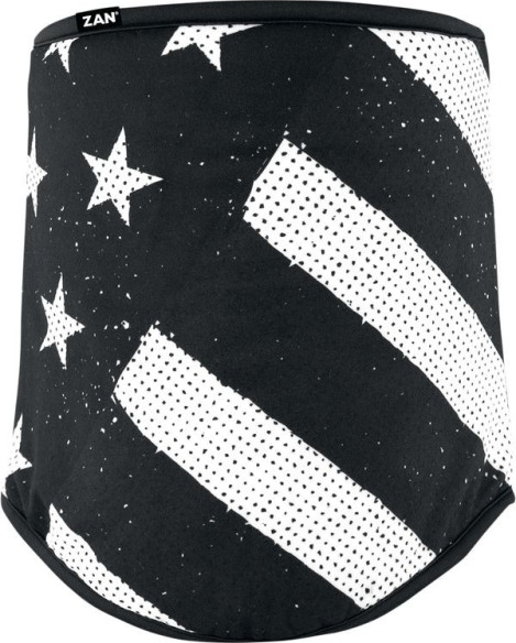 Neck Gaiter Sf Blkwht Flag Wfl091
