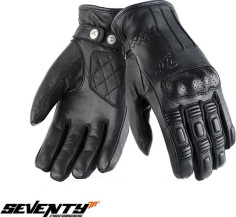 Manusi Moto Dama Piele Urban SD-C33 Black 24