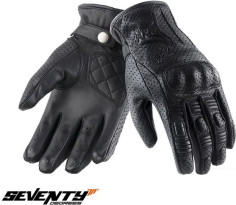 Manusi Moto Dama Piele Urban SD-C22 Black 24