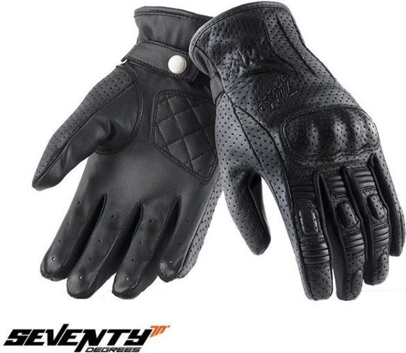 Manusi Moto Dama Piele Urban SD-C22 Black 24