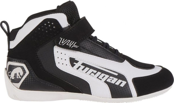 Ghete Moto V4 Vented Black/White 3132-143