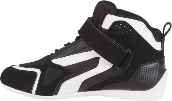 Ghete Moto V4 Vented Black/White 3132-143