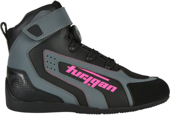 Ghete Moto Dama V4 Easy D3O Black/Pink 3136-150