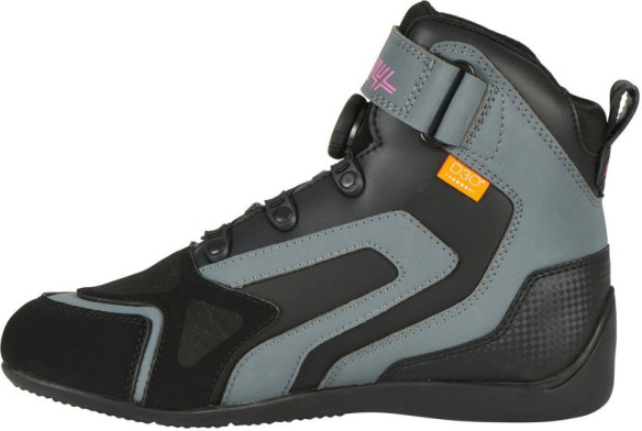 Ghete Moto Dama V4 Easy D3O Black/Pink 3136-150
