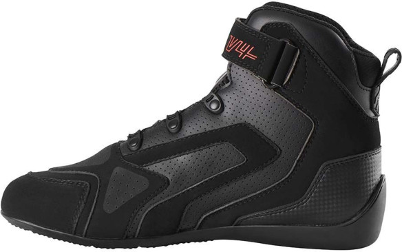 Ghete Moto V4 Easy D3O Vented Black/Red 3137-108