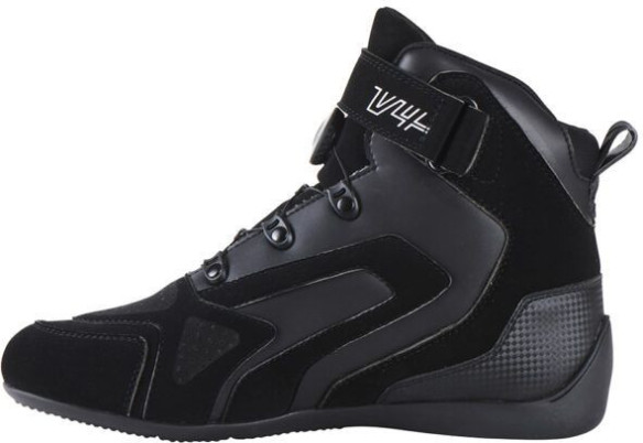 Ghete Moto V4 Easy D3O Black/White 3135-143