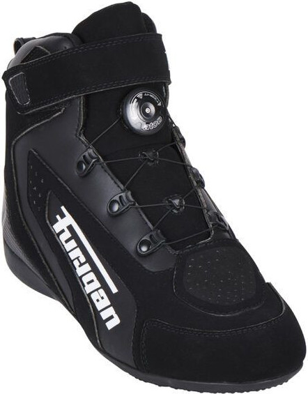 Ghete Moto V4 Easy D3O Black/White 3135-143