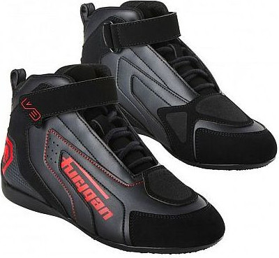 Ghete Moto V3 Black/Red 3105-108
